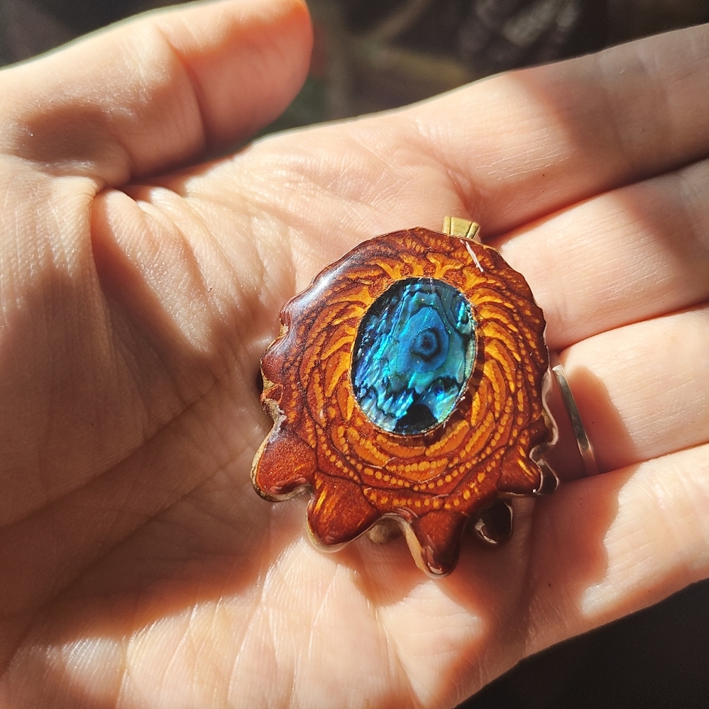 Third Eye Pinecone Pendant
